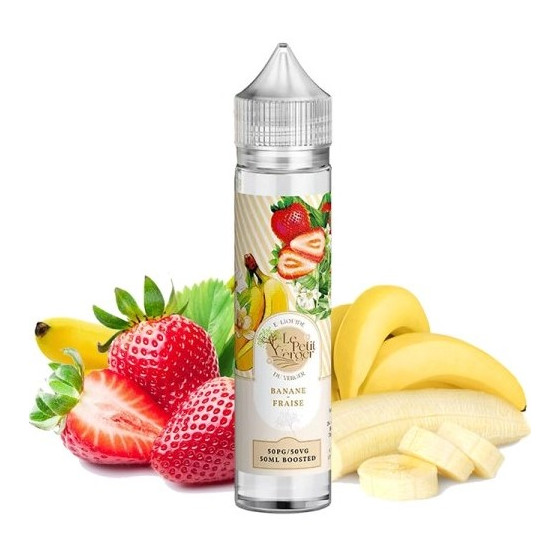 Banane fraise - 50ml - Le Petit Verger - SAVOUREA