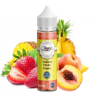 Ananas pêche fraise - 50ml - Tasty Collection