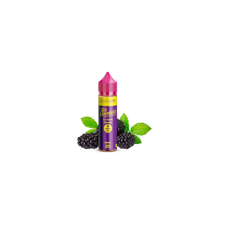La mûre d'Antan - 50ml - Les Essentiels - LIQUIDAROM La mûre d'Antan - 50ml - Les Essentiels - LIQUIDAROM