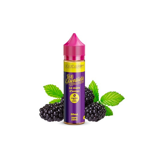 La mûre d'Antan - 50ml - Les Essentiels - LIQUIDAROM