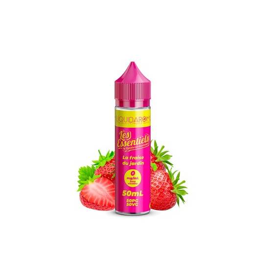 Fraise du jardin - 50ml - Les Essentiels - LIQUIDAROM