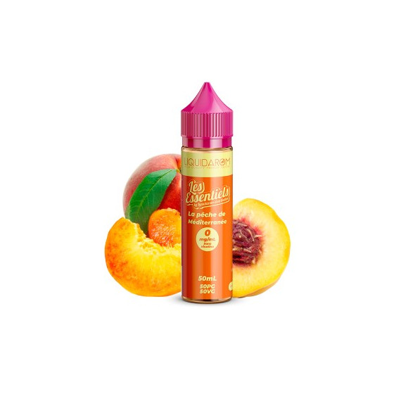 La pêche de méditerranée - 50ml - Les Essentiels - LIQUIDAROM