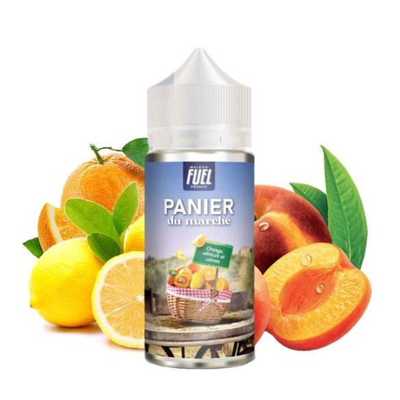 Orange abricot et citron - 100ML - PANIER DU MARCHE - MAISON FUEL