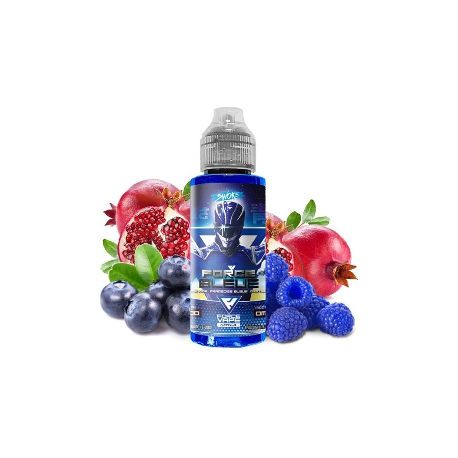 Force bleue - 100ml - Force vape - SWOKE