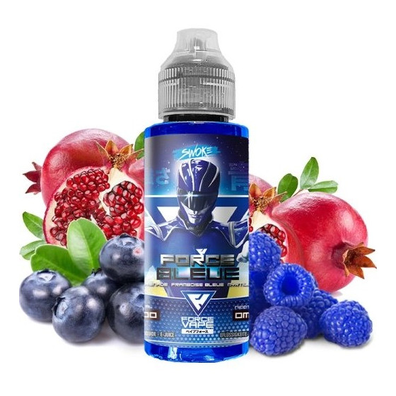 Force bleue - 100ml - Force vape - SWOKE