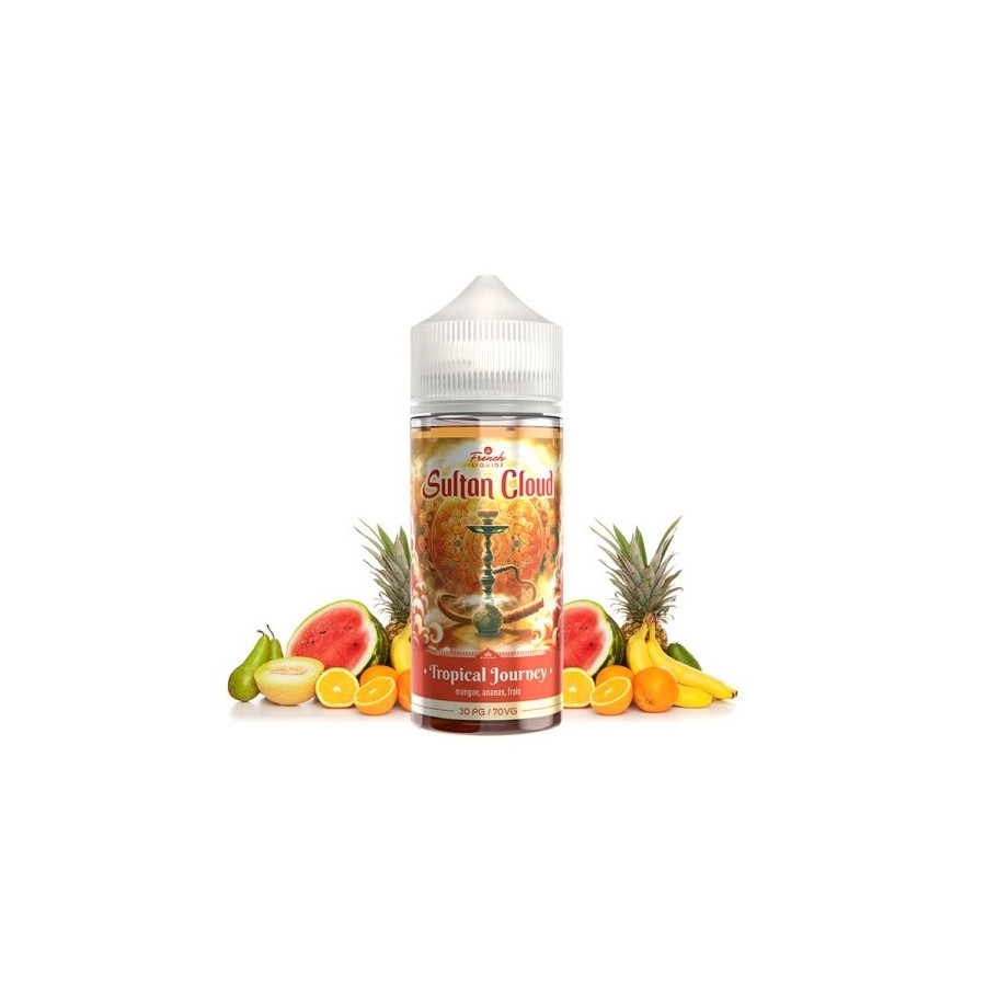 Tropical journey - 100ML - SULTAN CLOUD - LE FRENCH LIQUIDE Tropical journey - 100ML - SULTAN CLOUD - LE FRENCH LIQUIDE