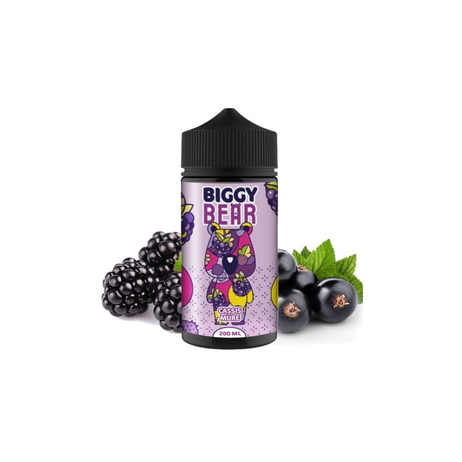 Cassis mûre - 200ML - BIGGY BEAR Cassis mûre - 200ML - BIGGY BEAR