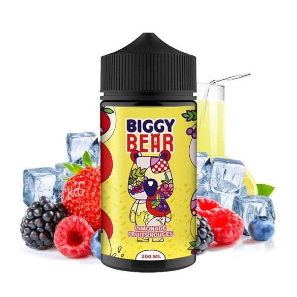 Limonade fruits rouges - 200ML - BIGGY BEAR