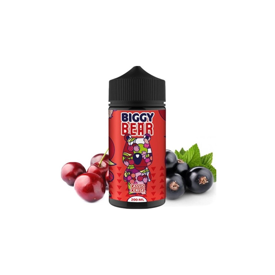 Cassis cerise - 200ML - BIGGY BEAR Cassis cerise - 200ML - BIGGY BEAR