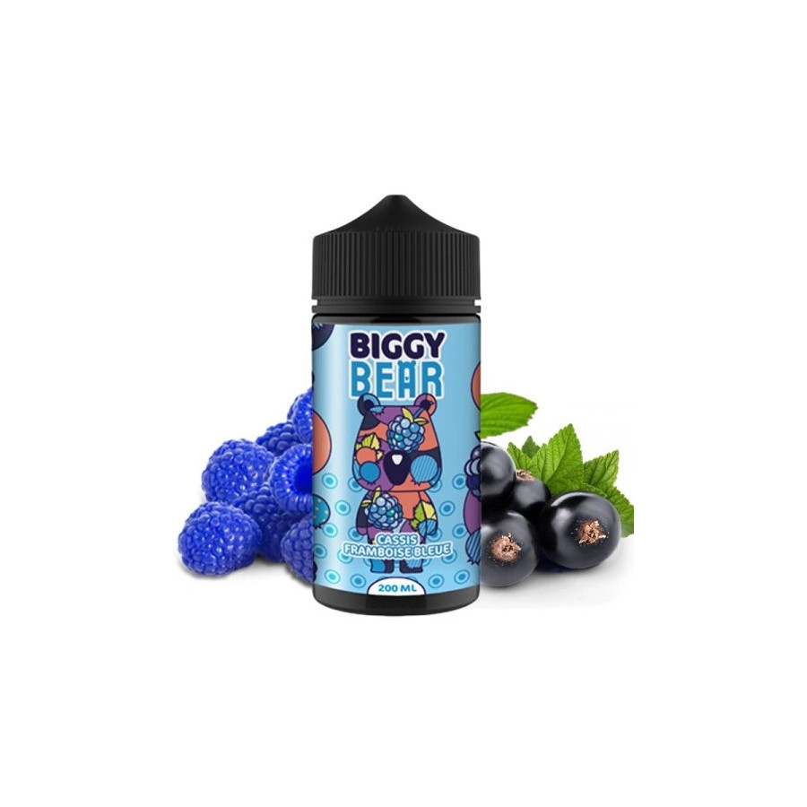 Cassis framboise bleue - 200ML - BIGGY BEAR Cassis framboise bleue - 200ML - BIGGY BEAR