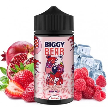 Grenadine framboise fraise - 200ML - BIGGY BEAR