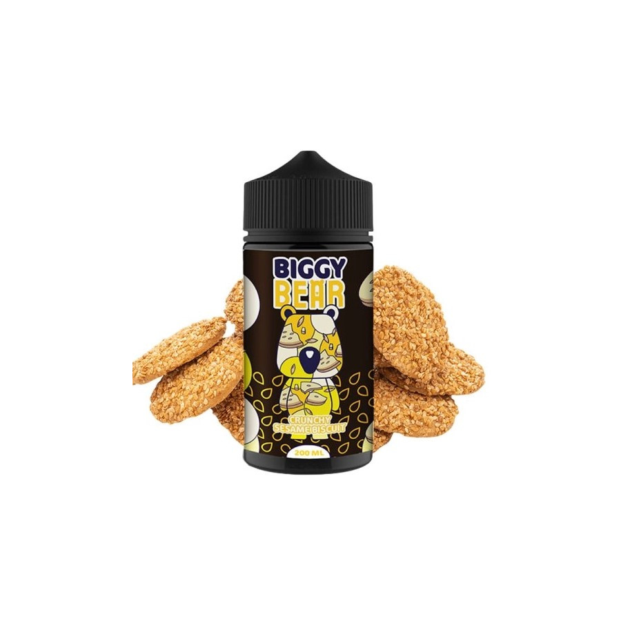 Crunchy sesame biscuit - 200ML - BIGGY BEAR Crunchy sesame biscuit - 200ML - BIGGY BEAR