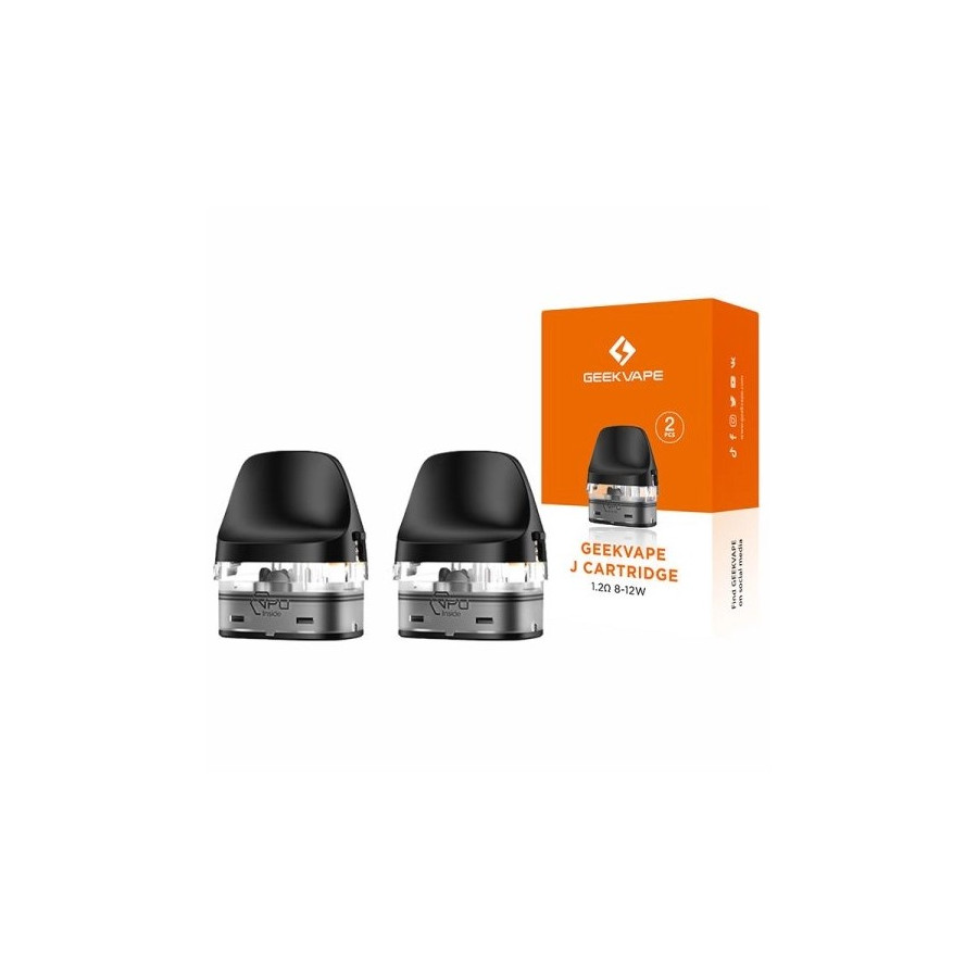 CARTOUCHE J 5 ML GEEKVAPE (PACK DE 2) CARTOUCHE J 5 ML GEEKVAPE (PACK DE 2)