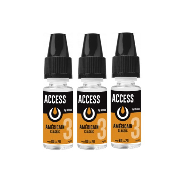 Access Americain 10ml - NHOOS ( le lot de 3 flacons )
