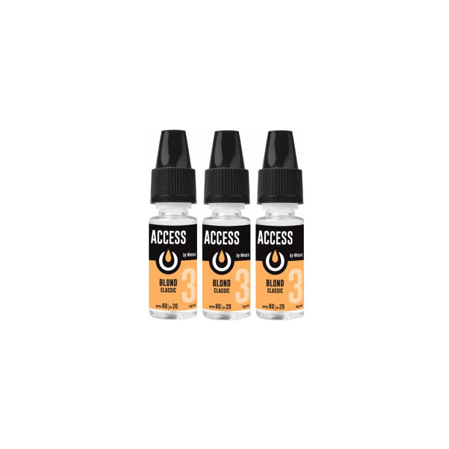 Access Blond classic 10ml - NHOOS ( le lot de 3 flacons ) Access Blond classic 10ml - NHOOS ( le lot de 3 flacons )