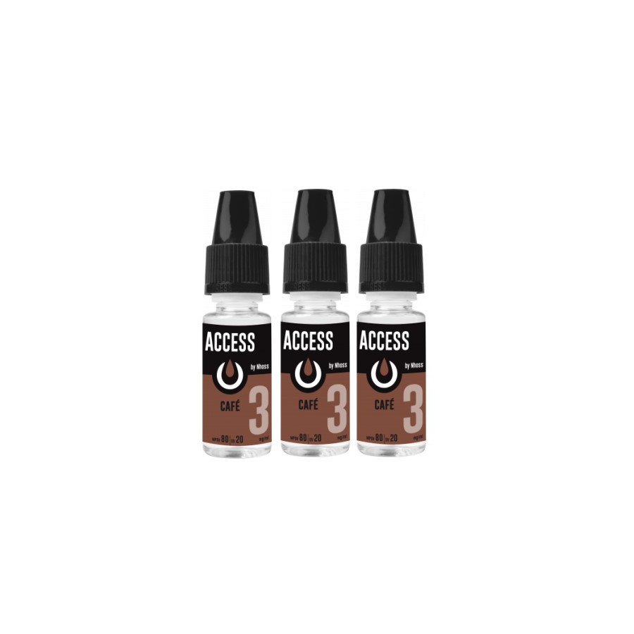 Access Café 10ml - NHOOS ( le lot de 3 flacons )