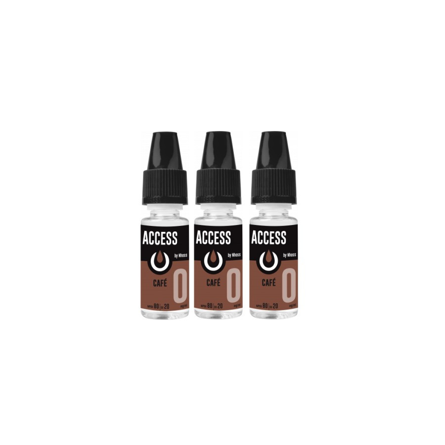 Access Café 10ml - NHOOS ( le lot de 3 flacons ) Access Café 10ml - NHOOS ( le lot de 3 flacons )