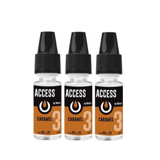 Access Caramel 10ml - NHOOS ( le lot de 3 flacons )