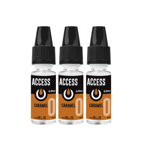 Access Caramel 10ml - NHOOS ( le lot de 3 flacons )