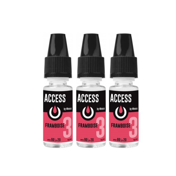 Access Framboise 10ml - NHOOS ( le lot de 3 flacons )