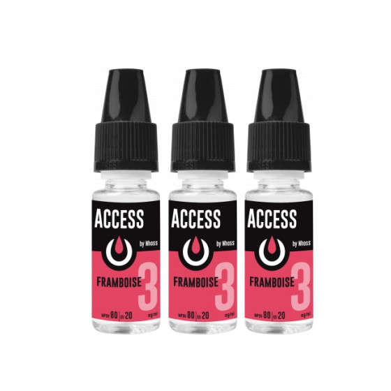 Access Framboise 10ml - NHOOS ( le lot de 3 flacons )