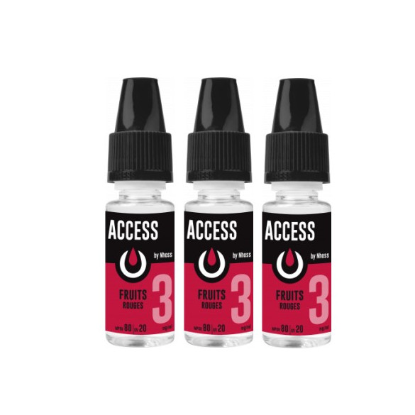 Access Fruits rouges 10ml - NHOOS ( le lot de 3 flacons )