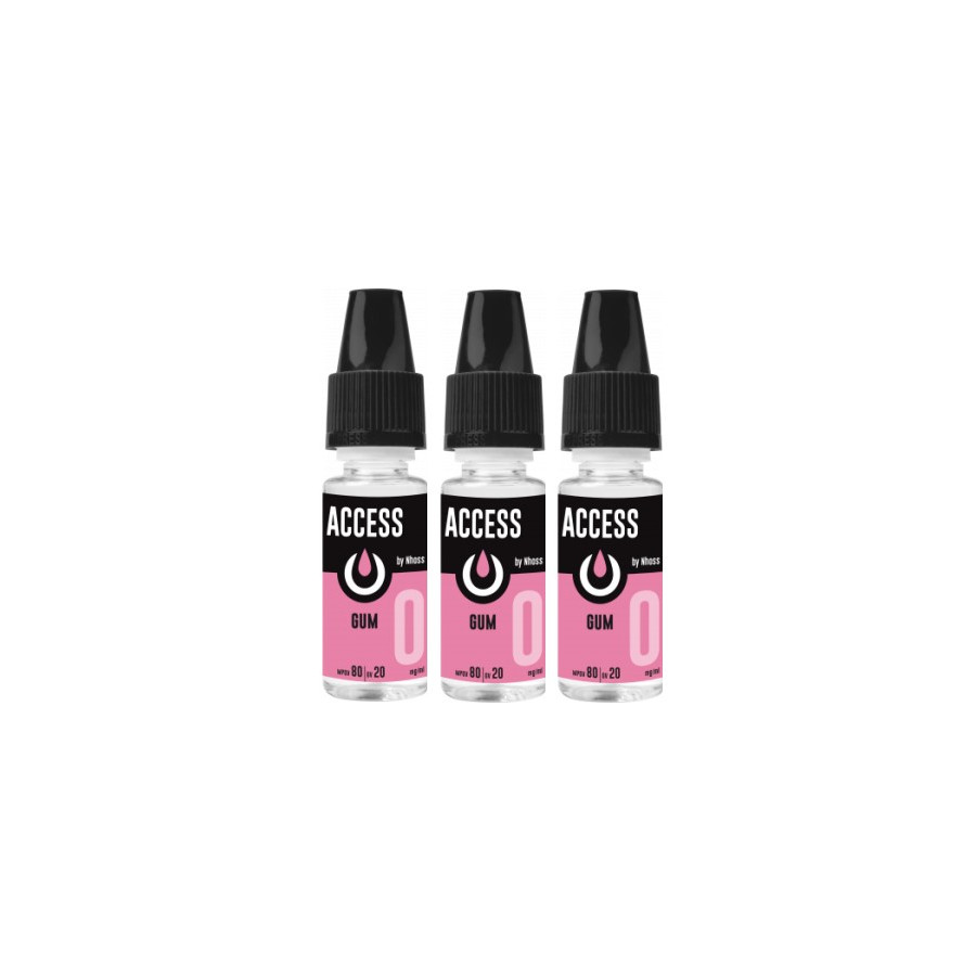 Access Gum 10ml - NHOOS ( le lot de 3 flacons )