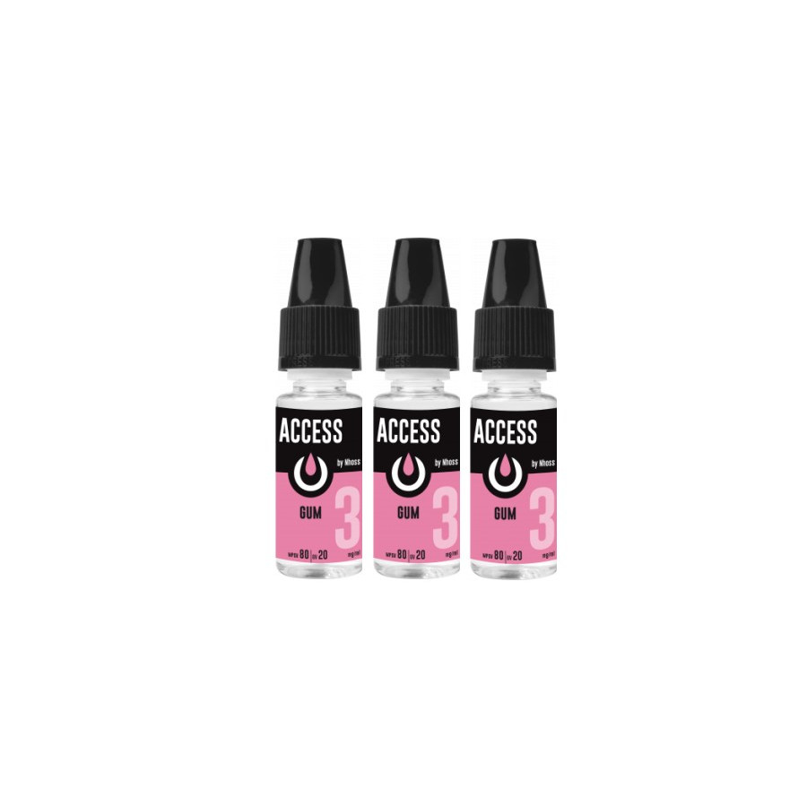 Access Gum 10ml - NHOOS ( le lot de 3 flacons )