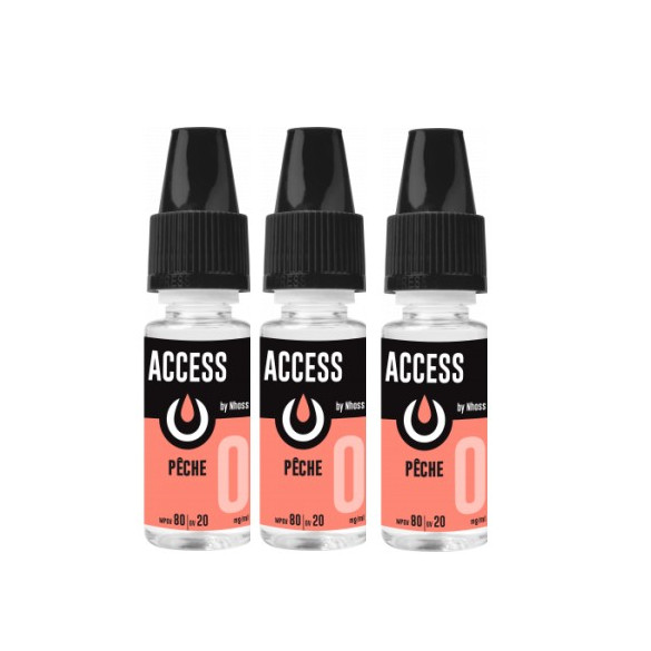 Access Pêche 10ml - NHOOS ( le lot de 3 flacons )