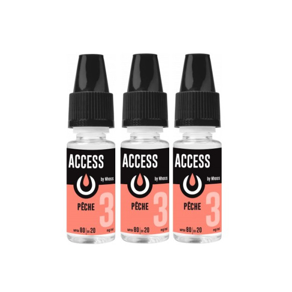Access Pêche 10ml - NHOOS ( le lot de 3 flacons )