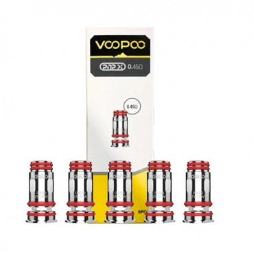 RESISTANCE PNP X SERIES VOOPOO (PACK DE 5)