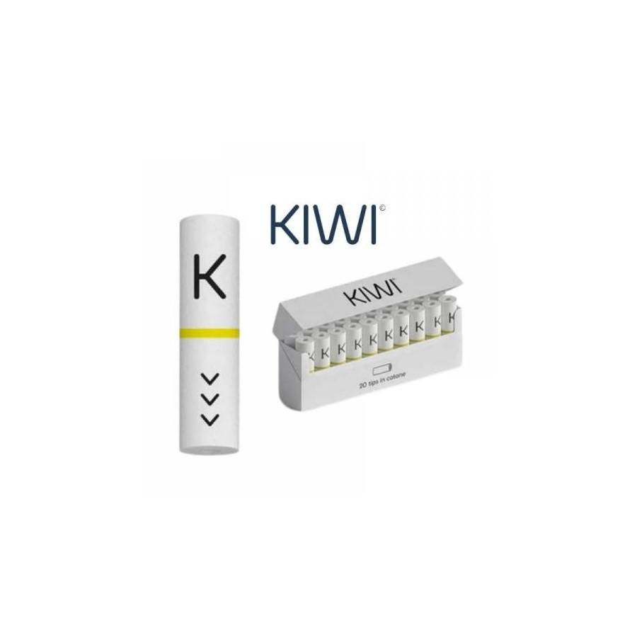 FILTRES KIWI KIWI VAPOR ( PACK DE 20 ) FILTRES KIWI KIWI VAPOR ( PACK DE 20 )