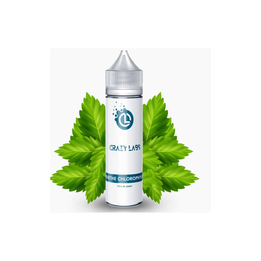 Menthe chlorophylle - 50ml - CRAZY LABS Menthe chlorophylle - 50ml - CRAZY LABS