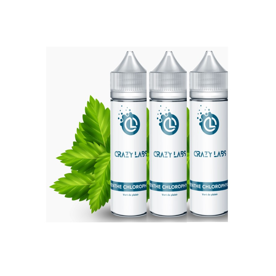 Menthe chlorophylle - 50ml - CRAZY LABS Menthe chlorophylle - 50ml - CRAZY LABS