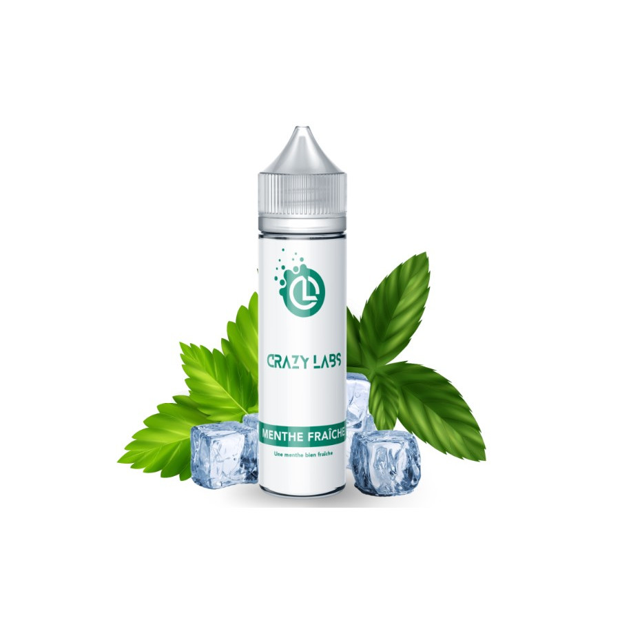 Menthe fraîche - 50ml - CRAZY LABS Menthe fraîche - 50ml - CRAZY LABS
