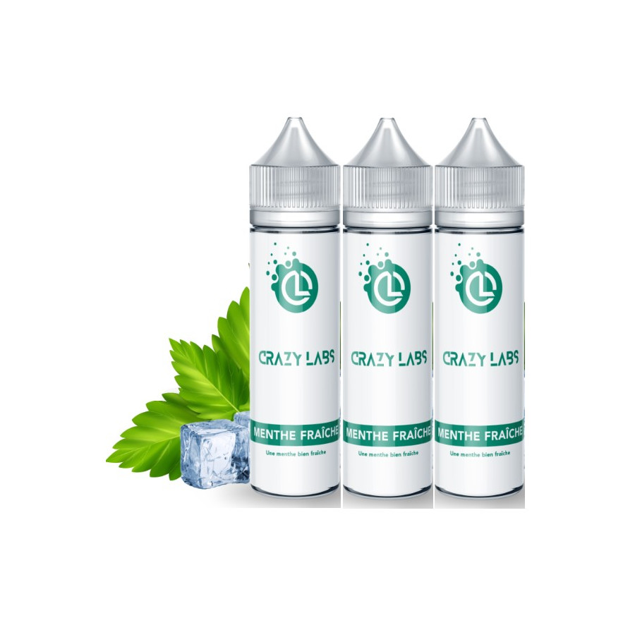 Menthe fraîche - 50ml - CRAZY LABS Menthe fraîche - 50ml - CRAZY LABS