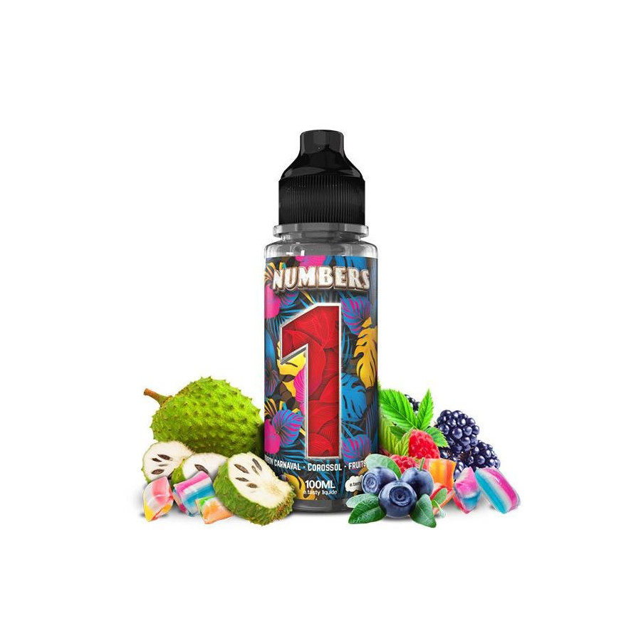 Numbers 1 - 100ml - Numbers - E TASTY Numbers 1 - 100ml - Numbers - E TASTY