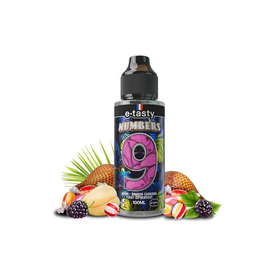 Numbers 9 - 100ml - Numbers - E TASTY Numbers 9 - 100ml - Numbers - E TASTY