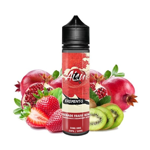 Grenade fraise kiwi - 50ml - AISU