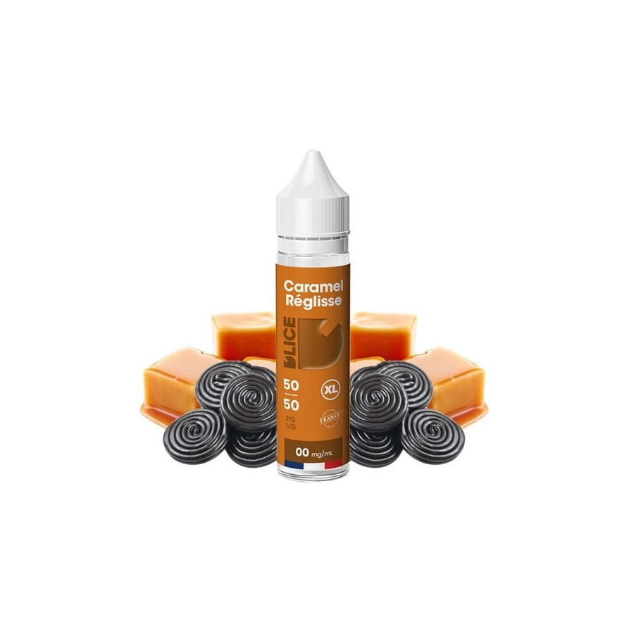 Caramel réglisse - 50ml - Dlice Caramel réglisse - 50ml - Dlice