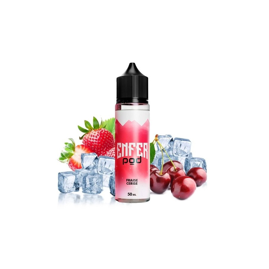 Fraise cerise - 50ML - ENFER POD - ENFER Fraise cerise - 50ML - ENFER POD - ENFER
