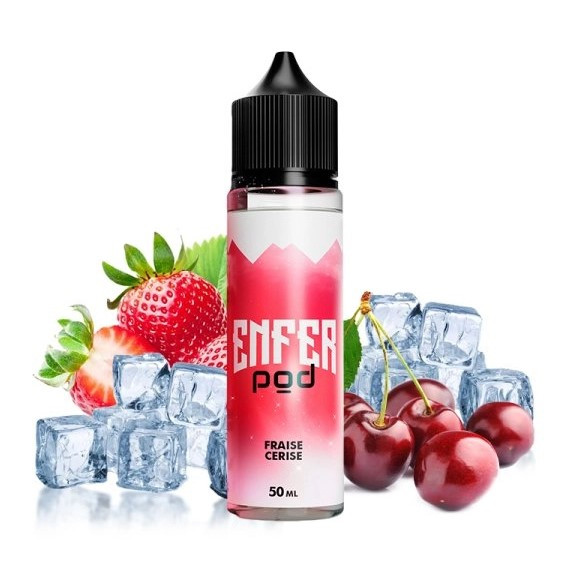 Fraise cerise - 50ML - ENFER POD - ENFER