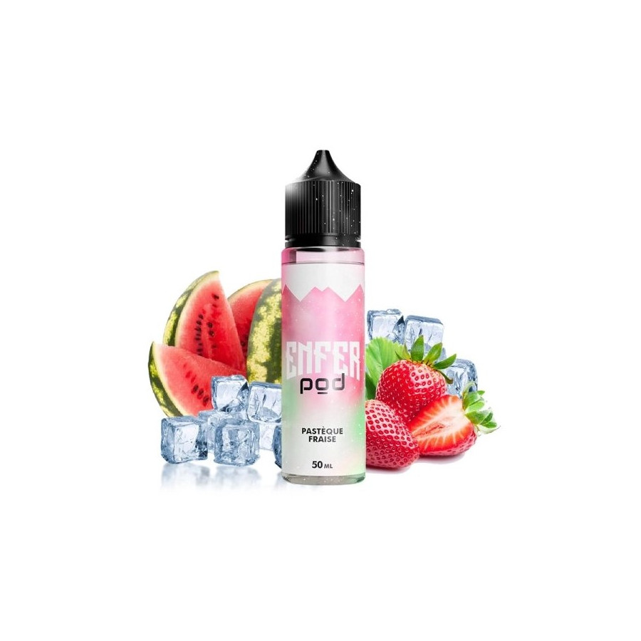 Pastèque fraise - 50ML - ENFER POD - ENFER Pastèque fraise - 50ML - ENFER POD - ENFER