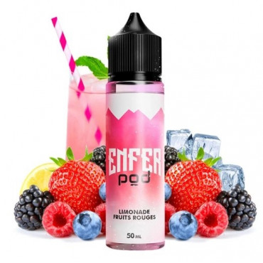 Limonade fruits rouges - 50ML - ENFER POD - ENFER