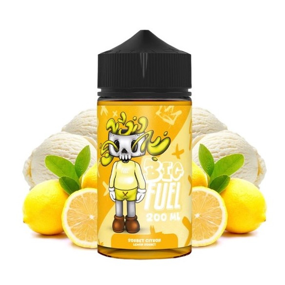 Sorbet citron - 200ML - BIG FUEL - MAISON FUEL