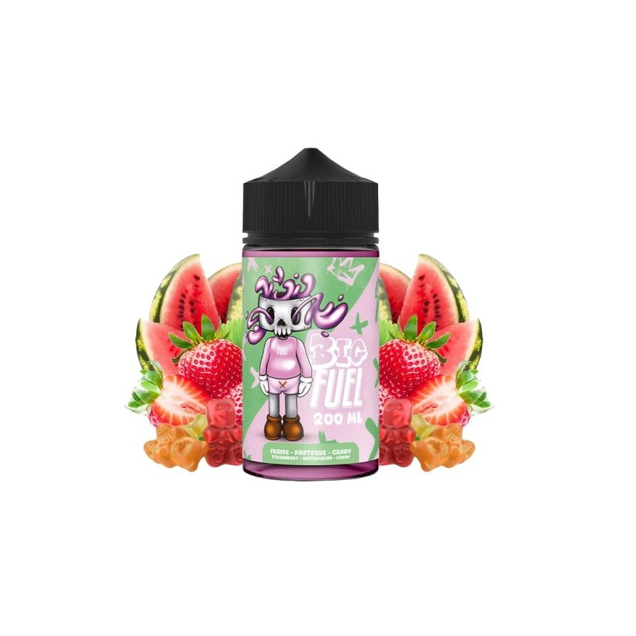 Fraise pastèque candy - 200ML - BIG FUEL - MAISON FUEL Fraise pastèque candy - 200ML - BIG FUEL - MAISON FUEL