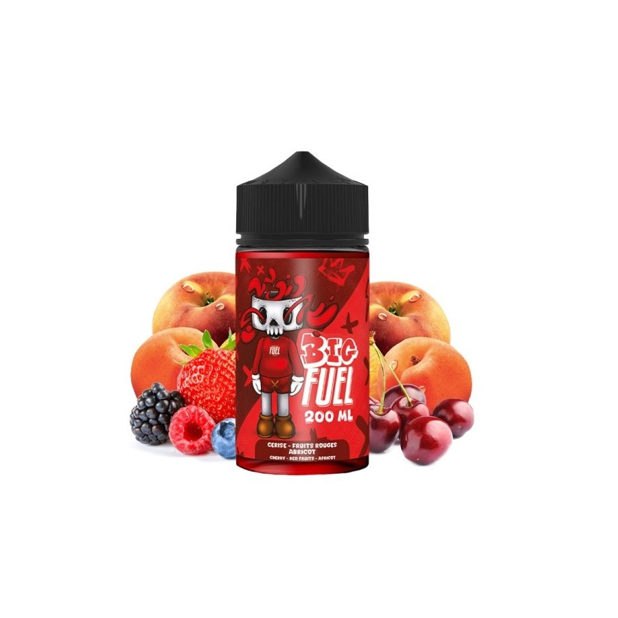 Cerise fruits rouges abricot - 200ML - BIG FUEL - MAISON FUEL Cerise fruits rouges abricot - 200ML - BIG FUEL - MAISON FUEL