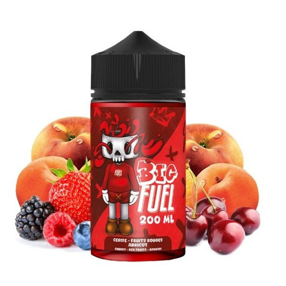 Cerise fruits rouges abricot - 200ML - BIG FUEL - MAISON FUEL