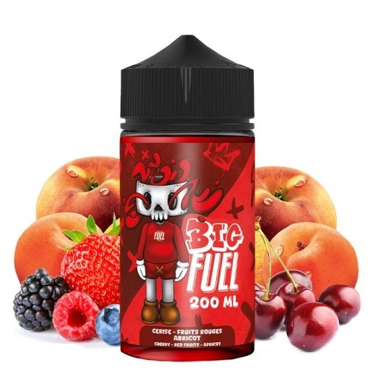 Cerise fruits rouges abricot - 200ML - BIG FUEL - MAISON FUEL