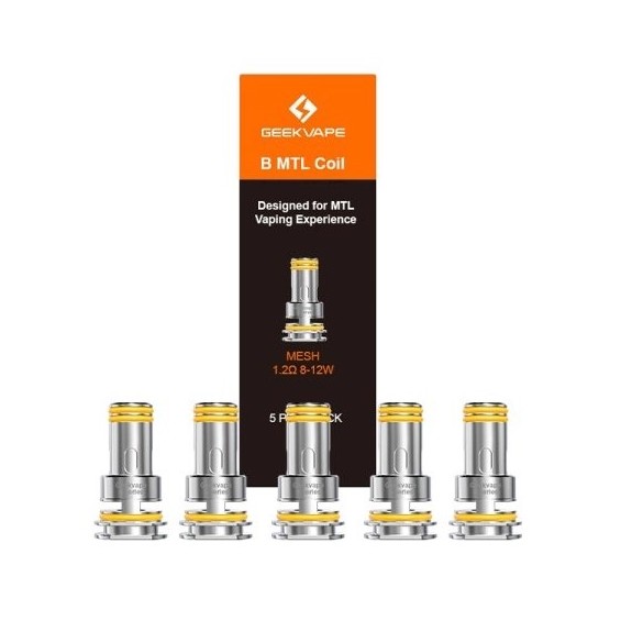 RESISTANCE B MTL SERIE GEEKVAPE (PACK DE 5)